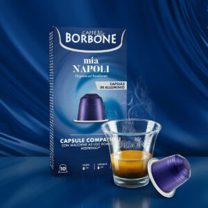 Alternative view of Mia Napoli – 10 Capsules Aluminium Nespresso® – Intensité 10