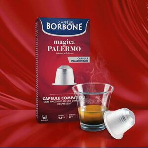 Alternative view of Magica Palerme – 10 Capsules Aluminium Nespresso® – intensité  8