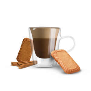 Alternative view of 10 Capsules Borbone BISCOTTONE Pour Boisson Soluble Saveur Cappuccino Et Biscuit