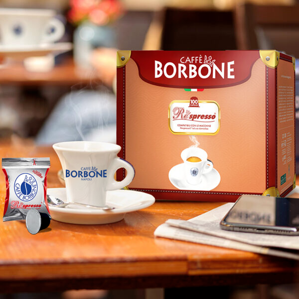 100 Capsules - Rouge Caffè Borbone Respresso Compatible Nespresso® - Image 3