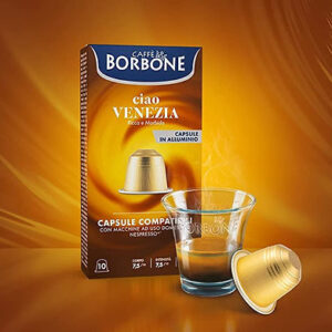 Alternative view of CIAO VENEZIA– 10 Capsules Aluminium Nespresso® – intensité 7.5