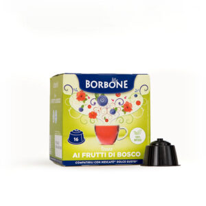 16 Capsules Dolce gusto Borbone TISANE AUX BAIES
