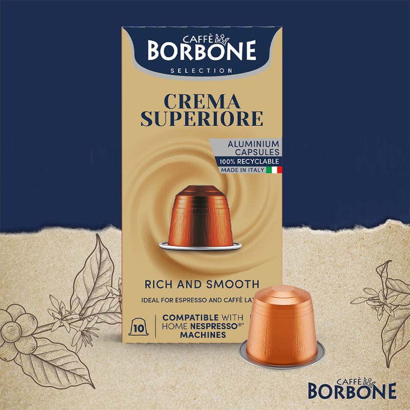 Crema superior – 10 Capsules Aluminium Nespresso® – Intensité 9 - Image 3
