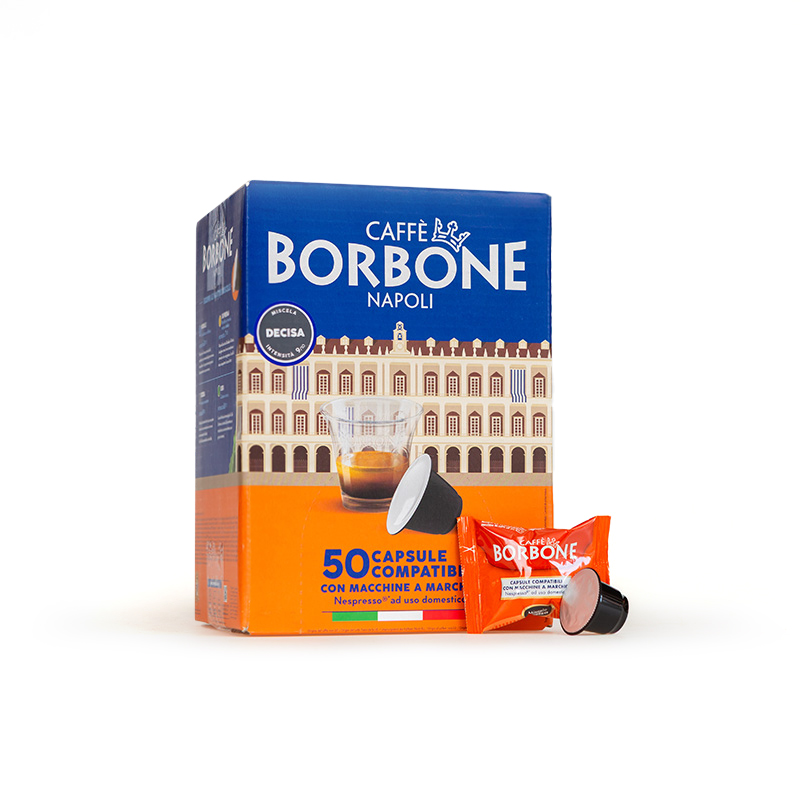 50 Capsules Decisa Caffè Borbone Compatible Nespresso®